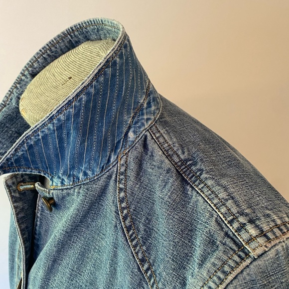 Vintage Denim Chore Coat by Lauren Jeans Company for Ralph Lauren. Women’s Med. - Picture 6 of 11